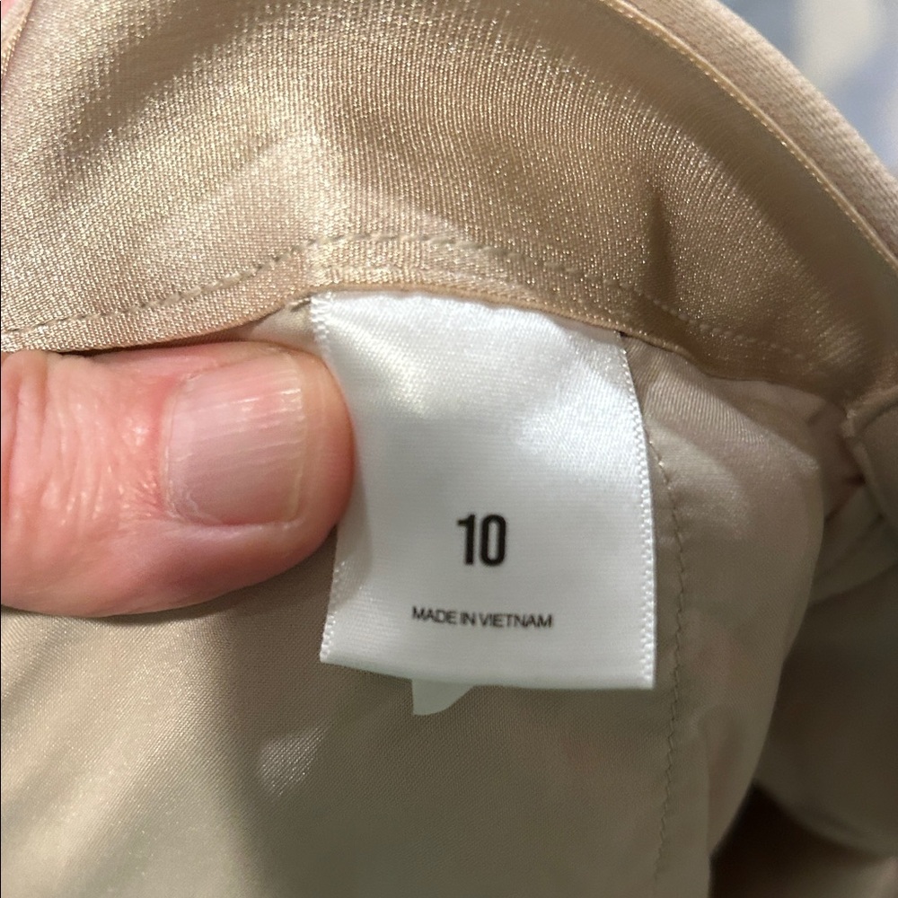 Express Editor High-Rise Pants - Beige - Picture 5 of 6